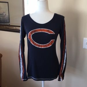 😎 NFL Team Apparel Bears Tee. Size M